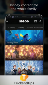 Key features of HBO GO Apk